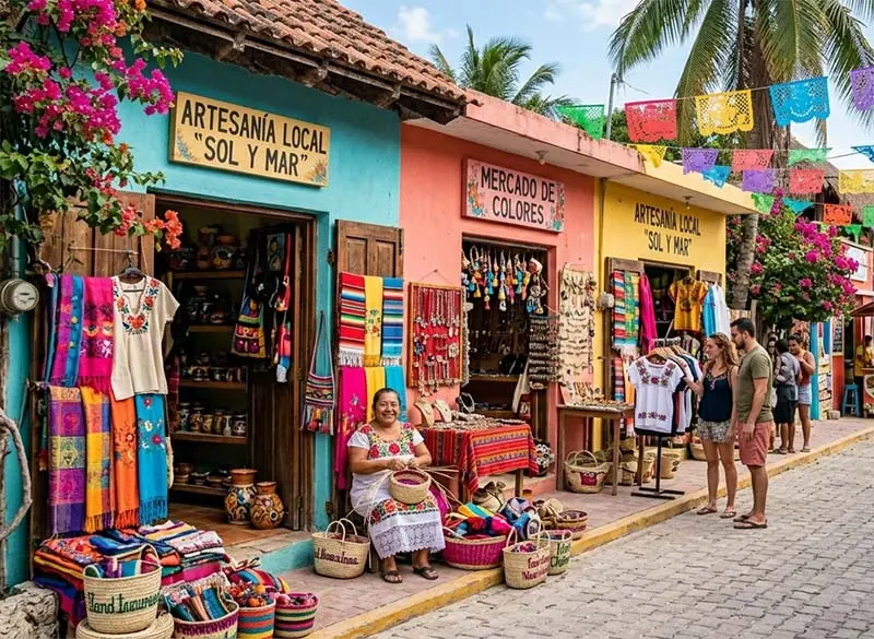 Arte & artesania local Puerto Morelos Arts and Crafts Artisanat