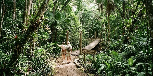 Jardin botanico Puerto Morelos
