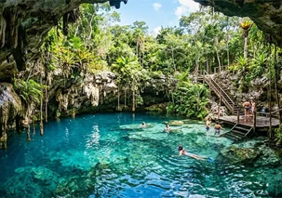Ruta de los cenotes Puerto Morelos